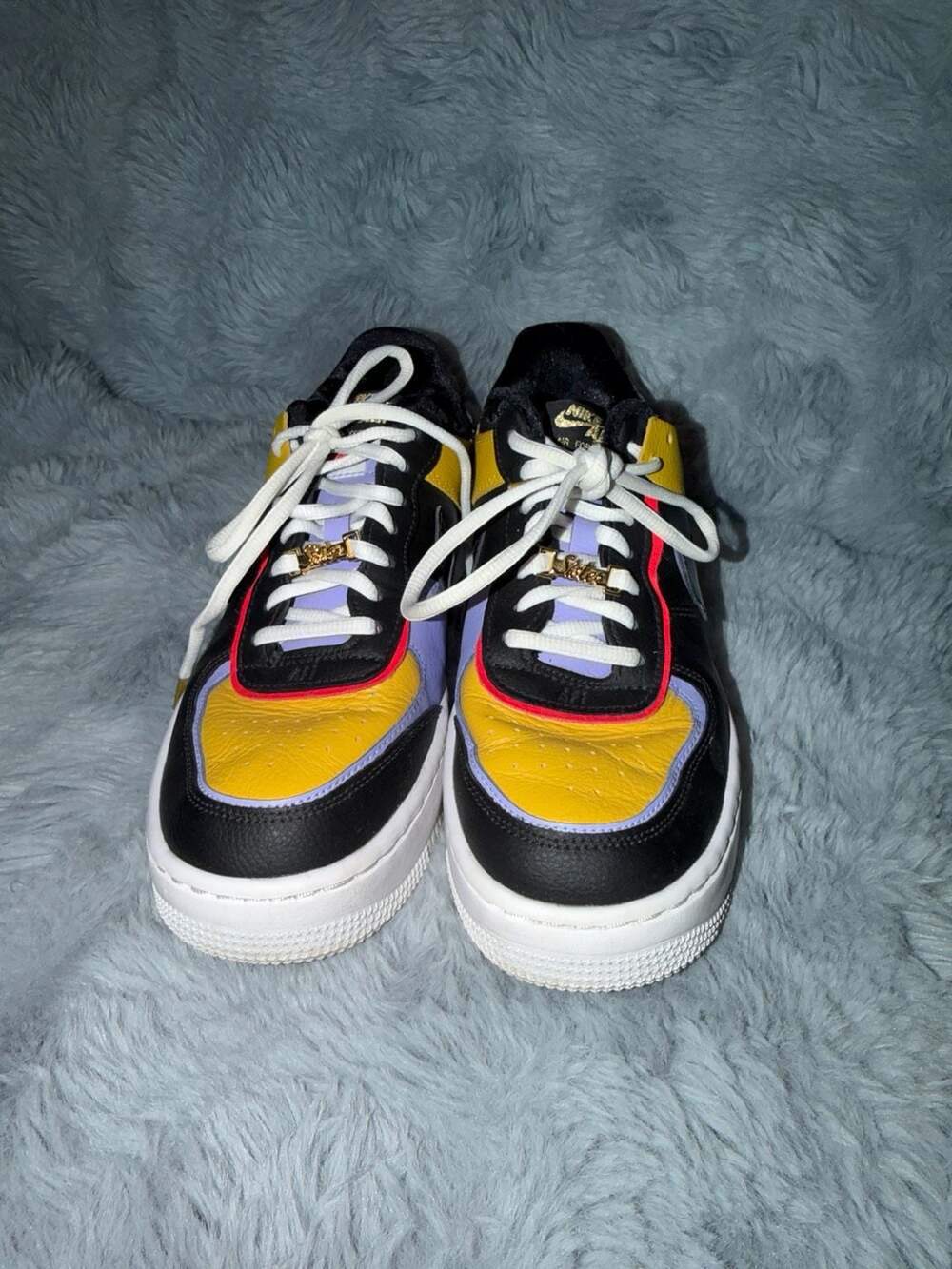 Nike Air Force 1 Shadow Sisterhood Team Red Orange Women's Size 8.5 - Picture 8 of 11